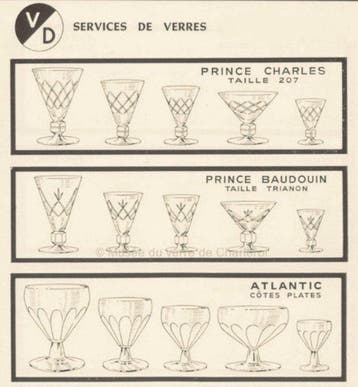 Verreries Doyen - Wijnglas (12) - Prince Charles - Glas,