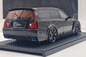 Ivy 1:18 - Modelauto - Nissan GT-R R35 Wagon – Zwart, Nieuw