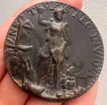 Italie. Medal - dopo 1598 - Cesandro Adriano, sacerdote e
