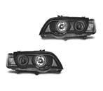 PHARES XÉNON BMW X5 E53 99-03 ANGEL EYES FOND NOIR CCFL, Auto-onderdelen, Verzenden