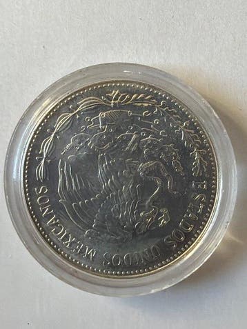 Mexico. 50 Pesos WM Mexiko 1986 - 16,8g (.925) Silber