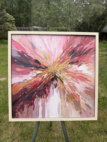 Natasha Tarasenko - Golden Bloom of Infinity, Antiek en Kunst