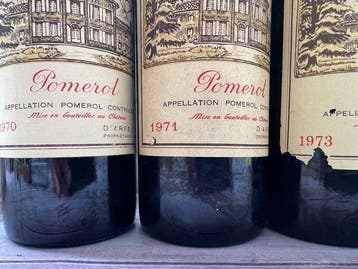 1970 , 1971, 1973, 1975 & 1979 Château La Pointe - Pomerol -