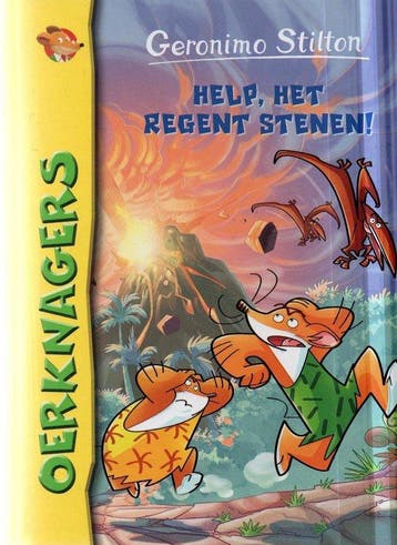 Help, Het regent stenen!! Geronimo Stilton Oerknallers, Boeken, Verzenden, Nieuw