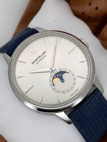Montblanc - Heritage Spirit Moonphase - Sans prix de réserve, Handtassen en Accessoires, Horloges | Heren, Nieuw