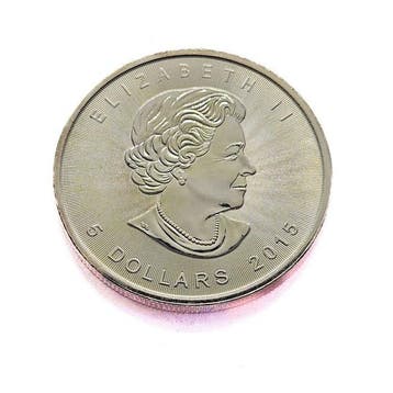 Canada. 5 Dollars 2015 - Maple Leaf