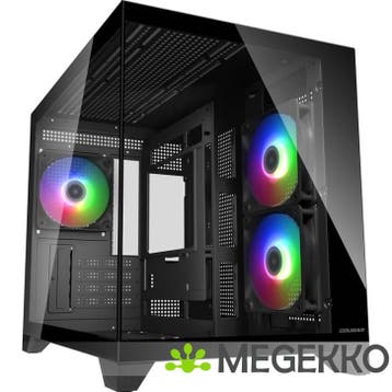 COUGAR Gaming FV150 MINI RGB Mini Tower Zwart, Verzenden