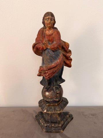 Sculpture, Maria Immaculata – Mit Krone, Mondsichel &