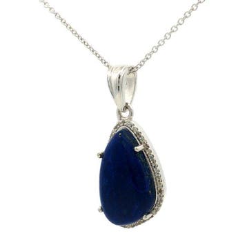 Zonder minimumprijs - 2-delige sieradenset Zilver - 13.47ct.