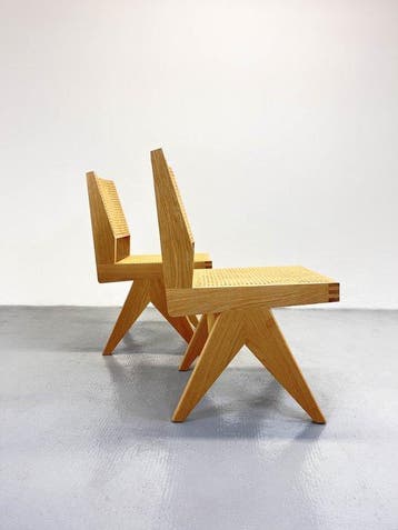 Cassina - Pierre Jeanneret - Fauteuil (2) - Capitol Complex, Antiquités & Art