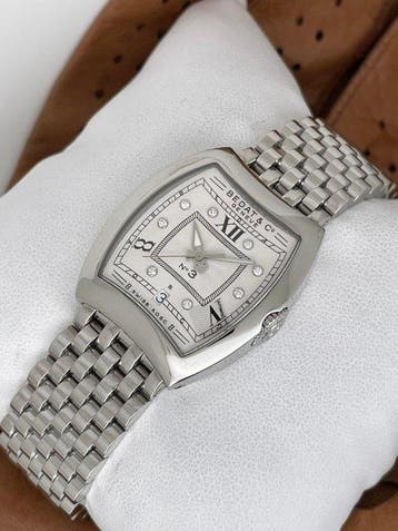 Bedat & Co. - No3 Tonneau Diamonds Automatic - 314.011.109 -, Nieuw