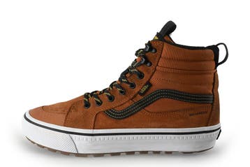 Vans Hoge sneakers in maat 42½ Cognac, Kleding | Heren, Schoenen, Overige kleuren, Verzenden, Zo goed als nieuw, Sneakers
