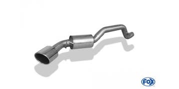 FOX Mazda 3 BL - Diesel einddemper - 129x106 type 32, Verzenden