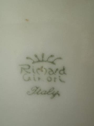 Richard Ginori - Service à dessert (6) - Porcelaine