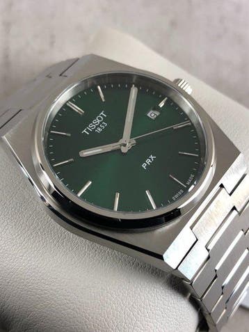 Tissot - PRX - Sans prix de réserve - T137.410.11.091.00 -, Handtassen en Accessoires, Horloges | Heren, Nieuw