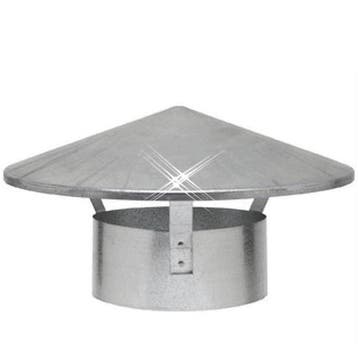 Aluminium regenkap 100 mm, Doe-het-zelf en Bouw, Verzenden, Nieuw