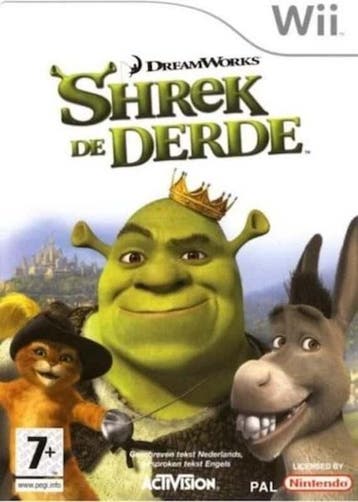 Shrek de Derde (Wii Games), Ophalen of Verzenden, Zo goed als nieuw