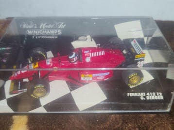Minichamps 1:43 - Model raceauto (2) - Ferrari 412 T2 (G., Nieuw