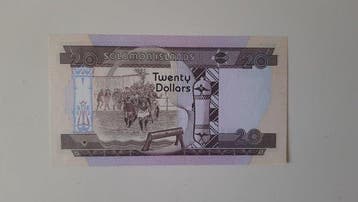 Îles Salomon. - 20 Dollars - ND (1984) - Pick 11a (Sans prix
