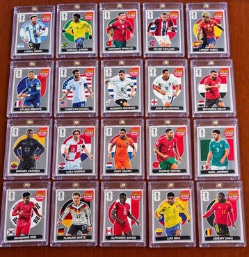 2026 Panini Extra Sticker Silver Set Limited edition,