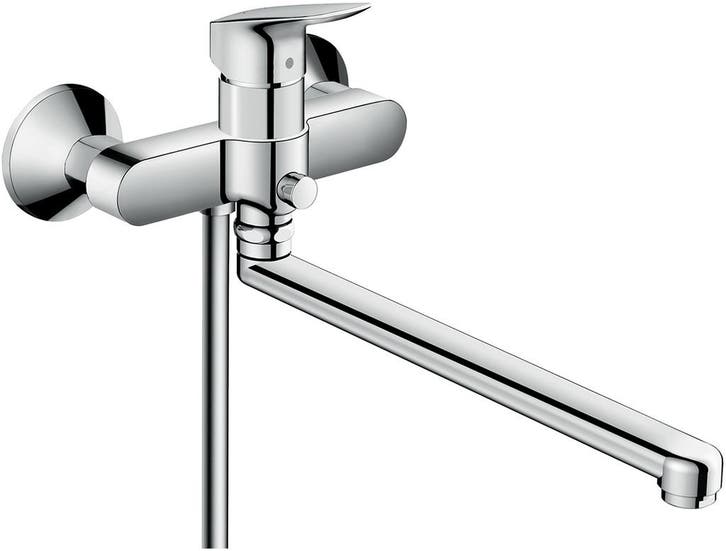 Hansgrohe Logis ééngreeps badmengkraan met extra lange, Bricolage & Construction, Sanitaire, Enlèvement ou Envoi