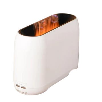 Smart WiFi Luchtbevochtiger | 400ml | Vlameffect | Tuya App, Verzenden