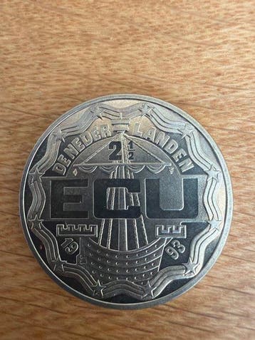 Pays-Bas. 25 Ecu 1992 Leghwater. - 14,8g (Sans prix de, Postzegels en Munten