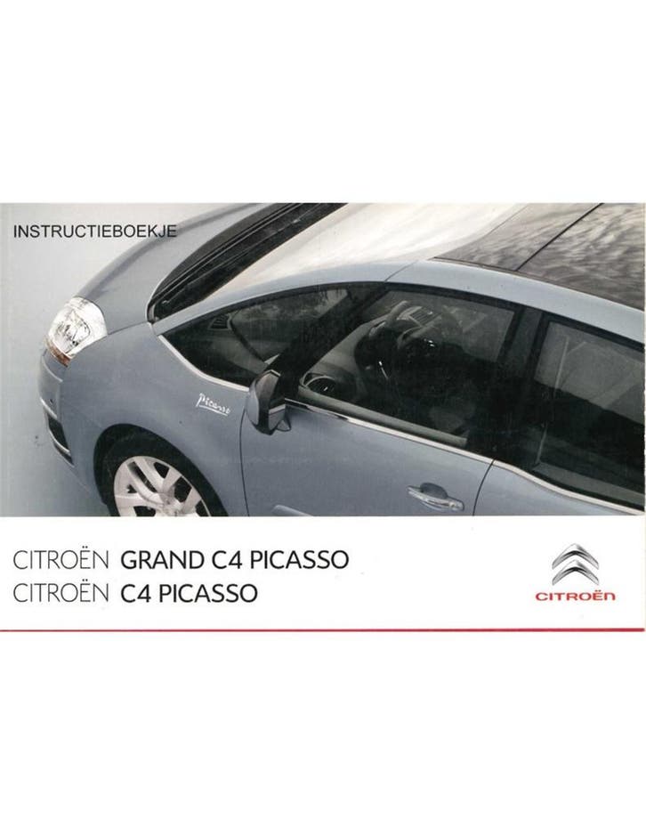 2010 CITROEN C4 PICASSO INSTRUCTIEBOEKJE NEDERLANDS, Auto diversen, Handleidingen en Instructieboekjes, Ophalen of Verzenden