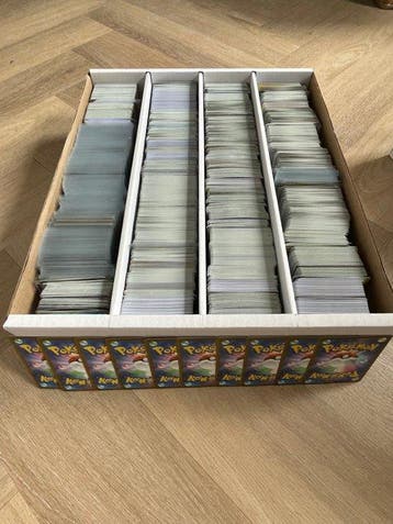 Pokémon - 4000 Bulk kaarten met Vintage en EX, Holo, Reverse, Hobby en Vrije tijd, Nieuw