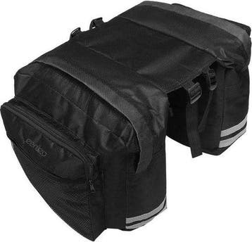 2dekans | Ceruzo Dubbele Fietstas - 20 Liter - Bicycle Bag -, Fietsen en Brommers, Ophalen of Verzenden, Nieuw