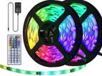 Led Strip - RGB - IP65 - 2x 5M - Zelfklevend - Aigostar, Verzenden