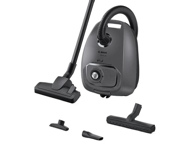 Bosch -  Stofzuiger Met Zak - Grijs, Elektronische apparatuur, Stofzuigers, Nieuw, Minder dan 1200 watt, Verzenden