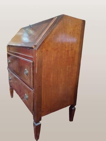 Kabinet - Hout - met inlegwerk