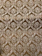 san Leucio - - Kostbaar bruine damaststof - Meubelstof - 600