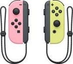 Originele Nintendo Switch Joy Con Pastel Roze/Geel Set in..., Games en Spelcomputers, Ophalen of Verzenden, Zo goed als nieuw