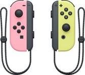 Originele Nintendo Switch Joy Con Pastel Roze/Geel Set in..., Ophalen of Verzenden, Zo goed als nieuw