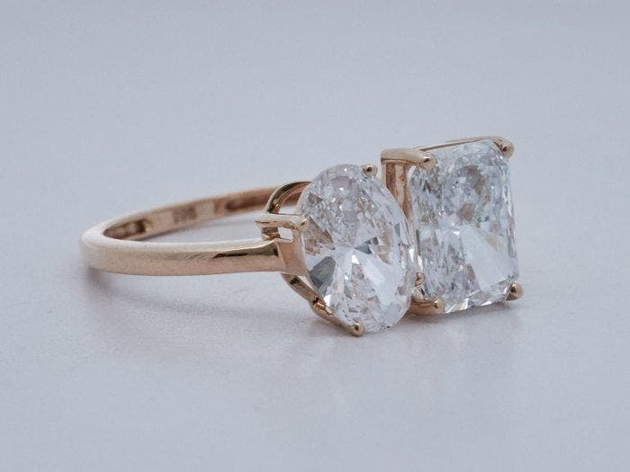 Sans prix de réserve - Bague - 14 carats Or jaune - 2.49ct., Bijoux, Sacs & Beauté, Bagues