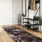 vidaXL Tapijt Runner MARSA Zwart 80 x 400 cm Polyester en, Verzenden