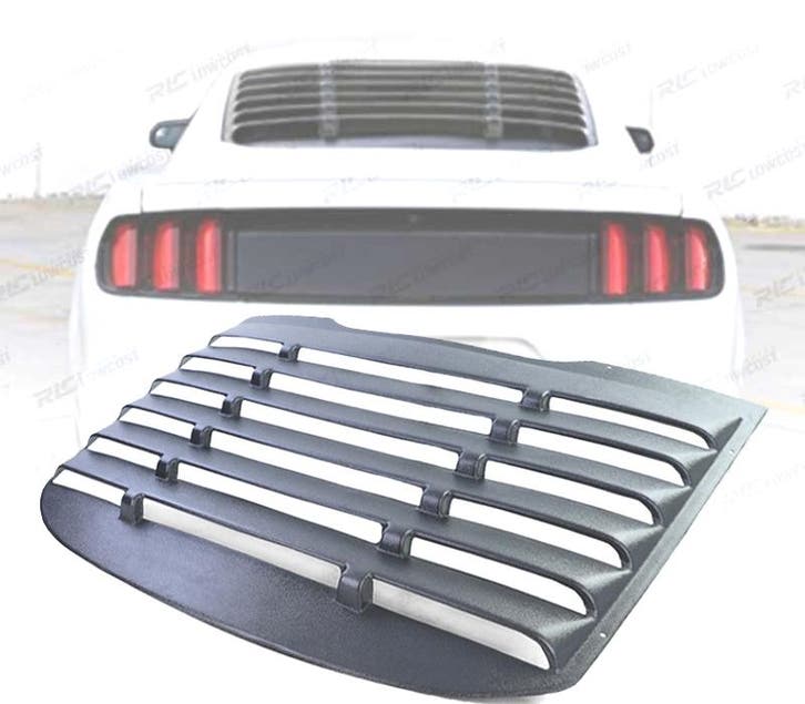 PERSIENNES DE LUNETTE ARRIÈRE FORD MUSTANG 15-23 LOOK GT NOI, Autos : Pièces & Accessoires, Carrosserie & Tôlerie, Envoi