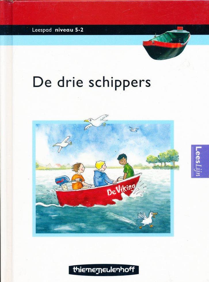 Leespad Leesboek 5-2 De drie schippers, Boeken, Schoolboeken, Verzenden