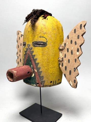Kachina-dansmasker - Hopi - V.S. (Zonder minimumprijs)