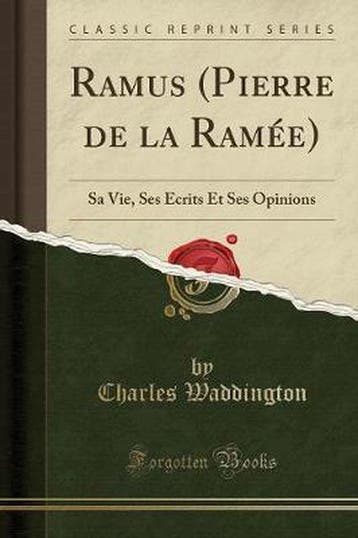 Ramus (Pierre de la Ramée) 9781332505128 Charles Waddington, Verzenden, Charles Waddington