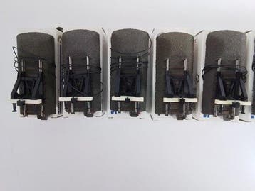 Märklin H0 - 24978 - Modeltreinsporen (8) - 8 x Stootblok, Nieuw