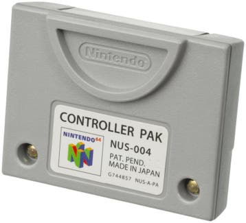 Nintendo 64 Controller Pak (N64 Accessoires), Games en Spelcomputers, Spelcomputers | Nintendo 64, Ophalen of Verzenden, Zo goed als nieuw