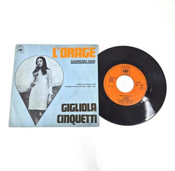 Gigliola Cinquetti – L'Orage / Vole, Petite Hirondelle, Verzenden