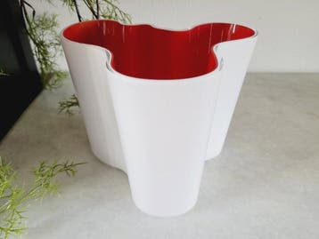 Iittala - Alvar Aalto - Vaas - Savoy (Opaline) - Glas