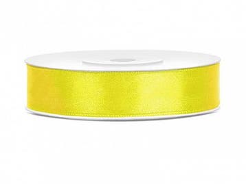 Satijn Lint Geel 12mm 25m, Verzenden, Nieuw