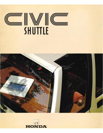 1985 HONDA CIVIC SHUTTLE BROCHURE JAPANS, Nieuw