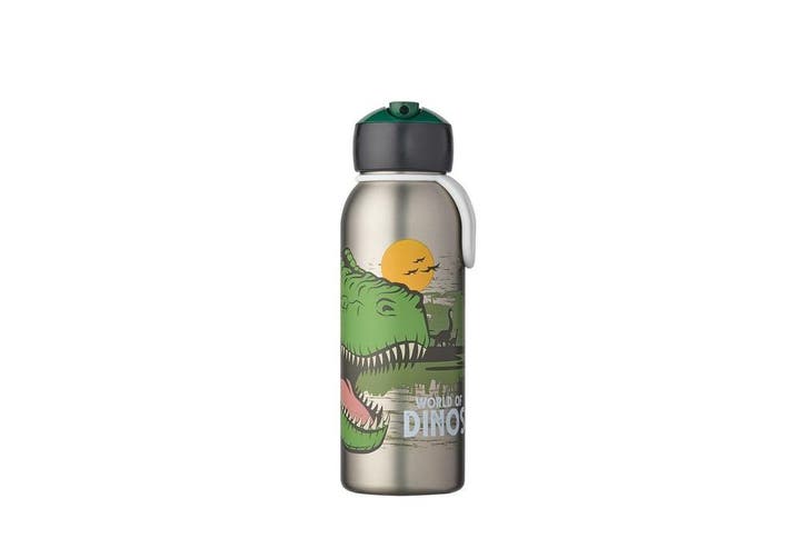 Mepal Thermosfles Flip-Up Campus 350ml Dino, Hobby en Vrije tijd, Feestartikelen, Nieuw, Verzenden