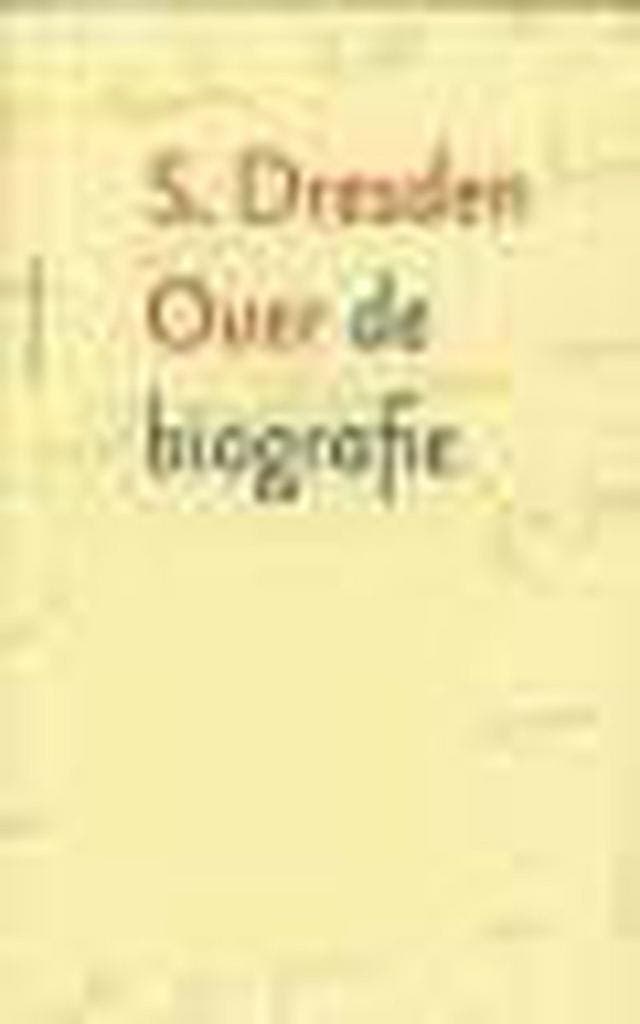 Over de biografie 9789029072403 S. Dresden, Boeken, Literatuur, Zo goed als nieuw, Verzenden
